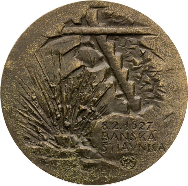 Medaile 1977 - revers