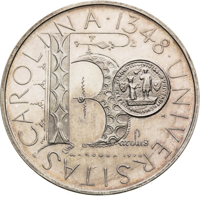 Stříbrná medaile 1978 - avers