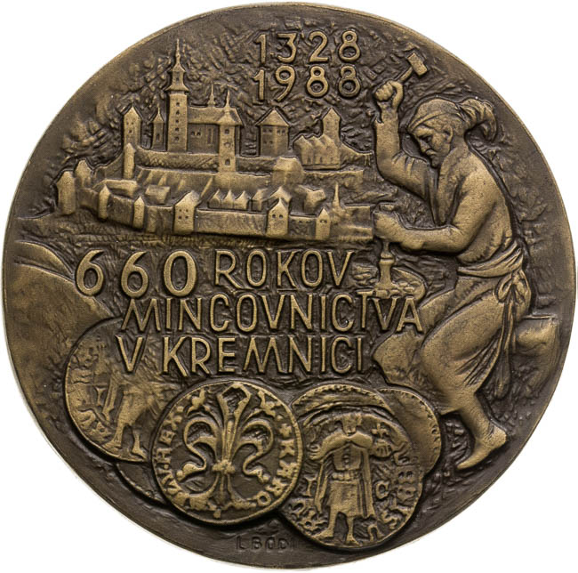 Medal 1988 - front