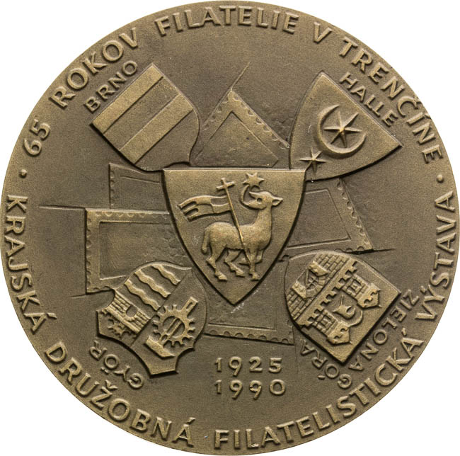 Medal 1990 - back