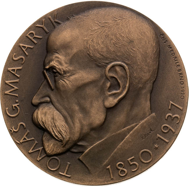 Medal 1990 - front