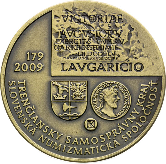 Medaile 2009 - revers
