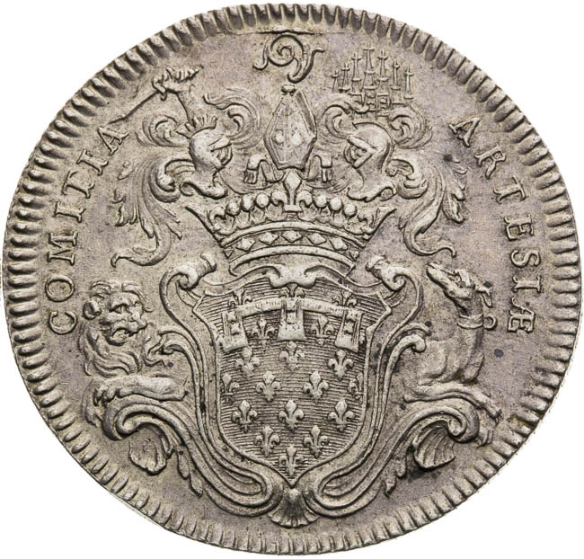 Strieborný žetón  - reverz
