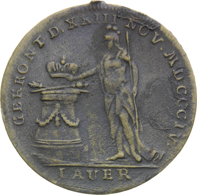 Žeton 1804 - reverz