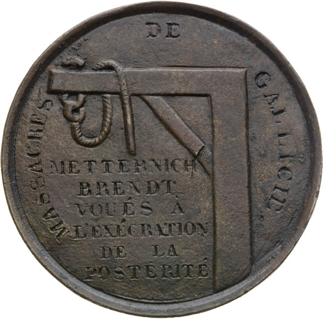 Medal (1846) - back