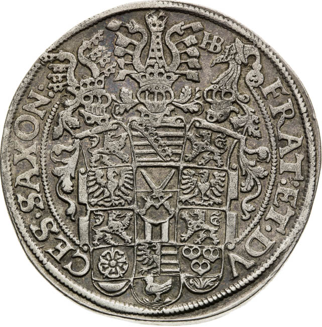 Thaler 1592 - back