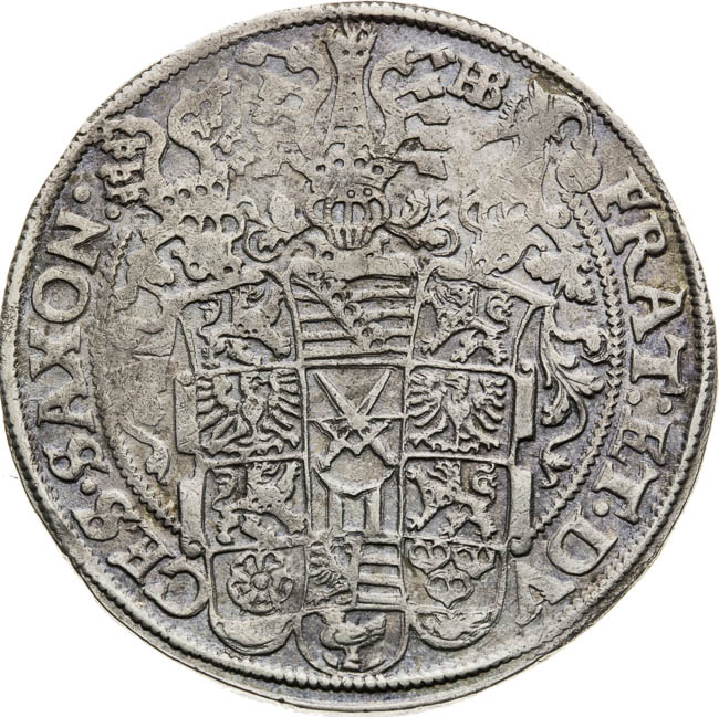 Thaler 1595 - back
