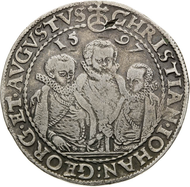 Thaler 1597 - front