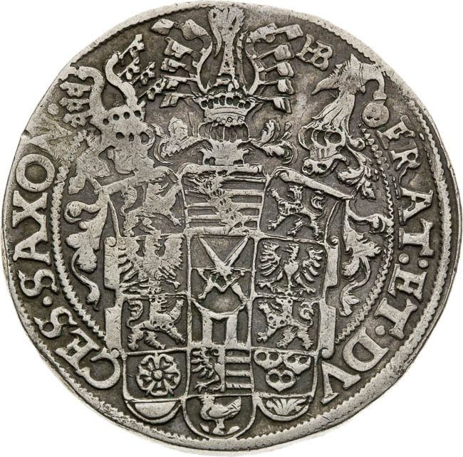 Thaler 1597 - back