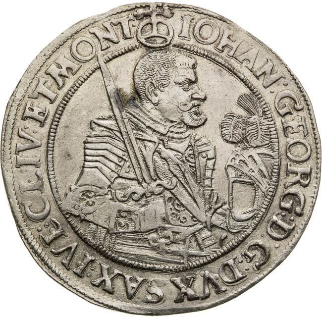 1/2 Thaler 1629 - front