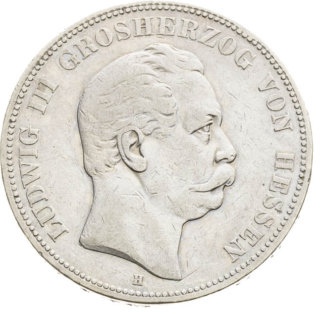 5 Marka 1876 H, 1904 E (2 ks) - avers