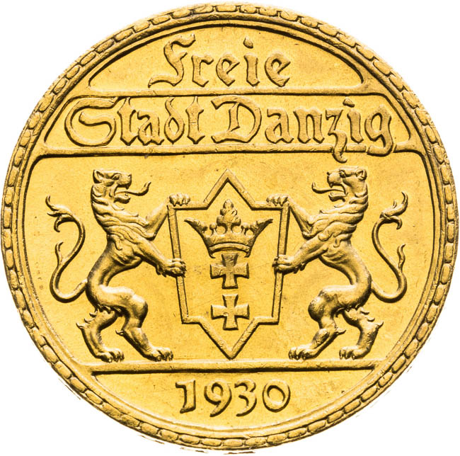 25 Gulden 1930 - averz