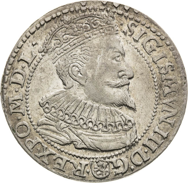 6 Groschen 1596 - front