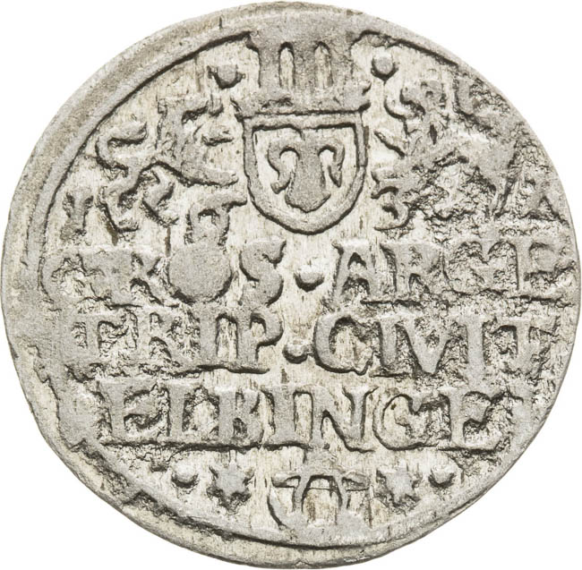 3 Groschen 1631 - back