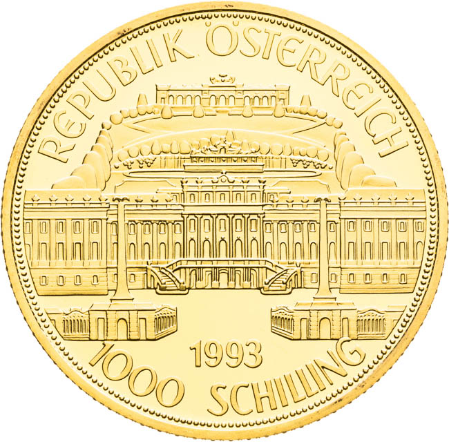 1000 Šilink 1993 - averz