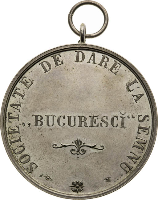 Silver Shooting Medal 1870 - front