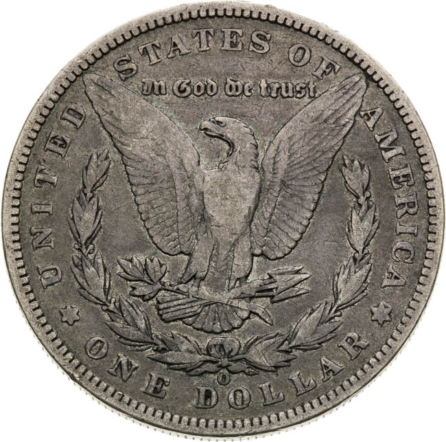 1 Dollar 1895 - back