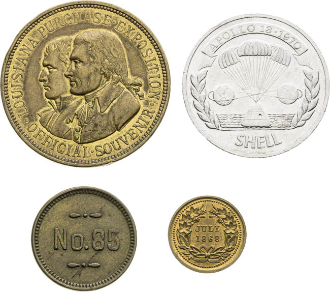 Medals (4 pcs) - front