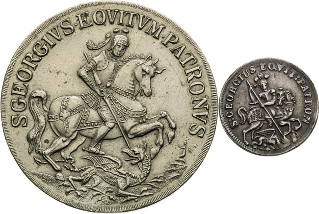 St. George's Medal (2 pcs) - front