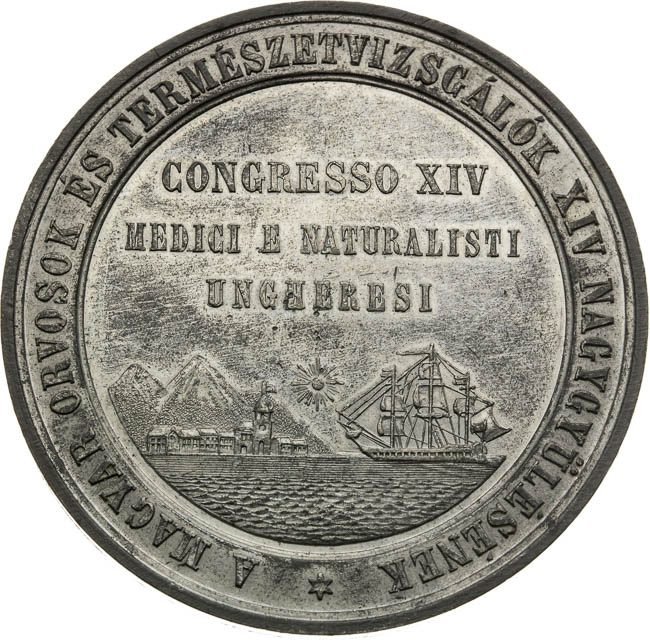 Medal 1869 - back