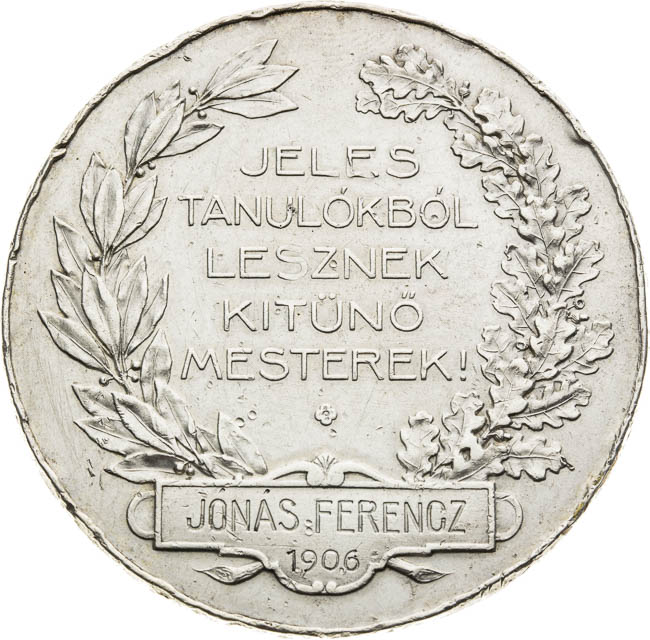 Medal 1906 - back
