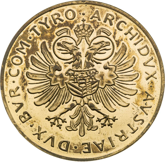 Medal 1971 - back