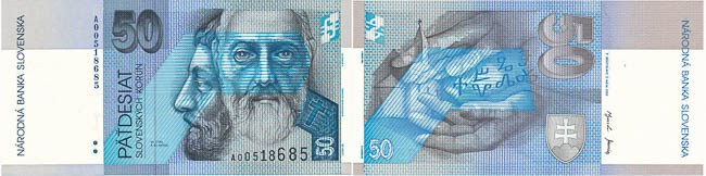 50 Koruna 2002 A - front