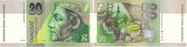 20 Koruna 2004 S - front