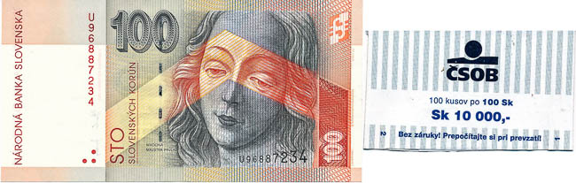100 Sk 2004 U (100 pcs) - front