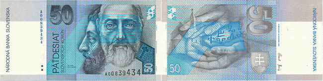 50 Koruna 2005 A - front