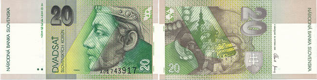 20 Koruna 2006 A - front