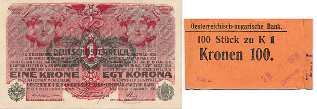 1 K 1914 (balík s páskou - 98 ks) - avers