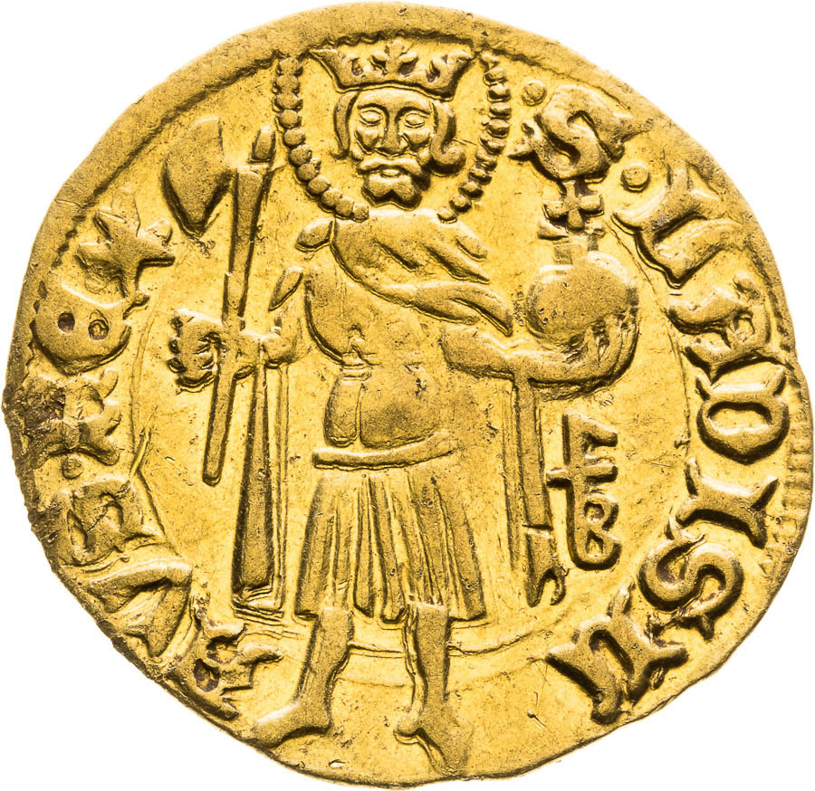 Goldgulden (1392-1396) - back
