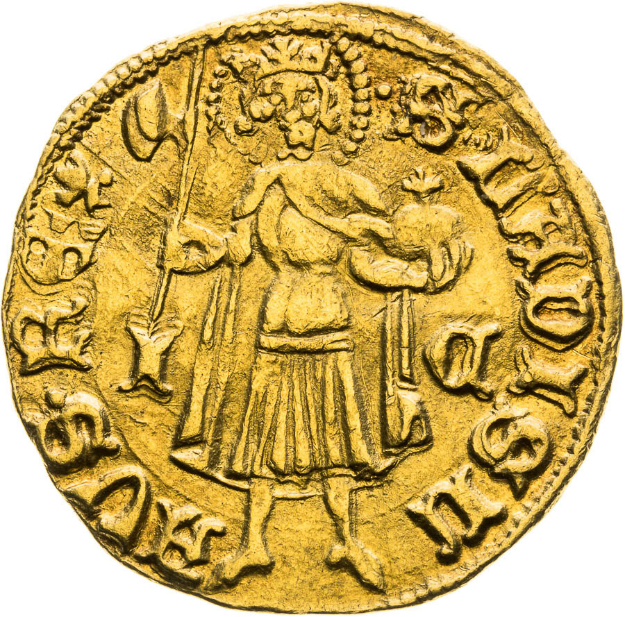 Goldgulden (1387-1410) - back
