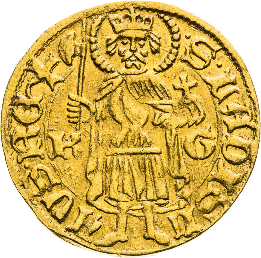 Goldgulden (1453) - back