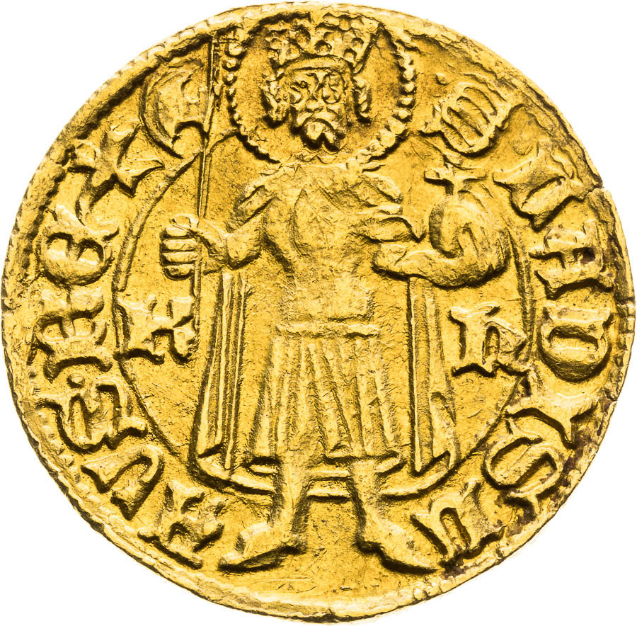 Goldgulden (1455-1457) - back