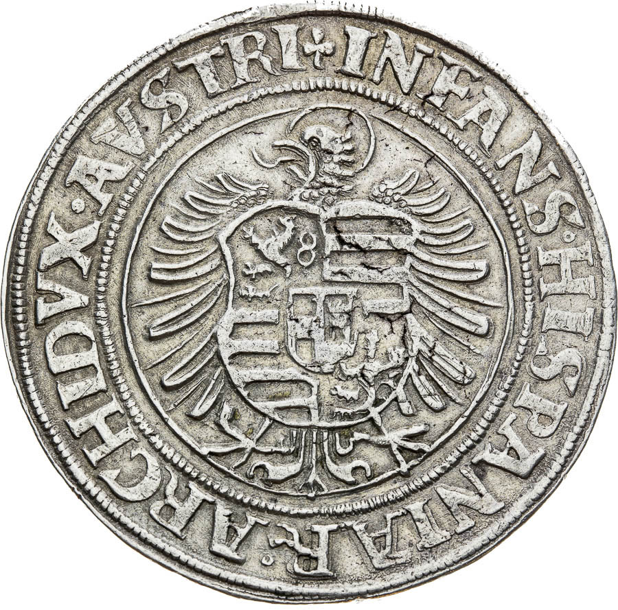 Thaler (1542-1543) - back