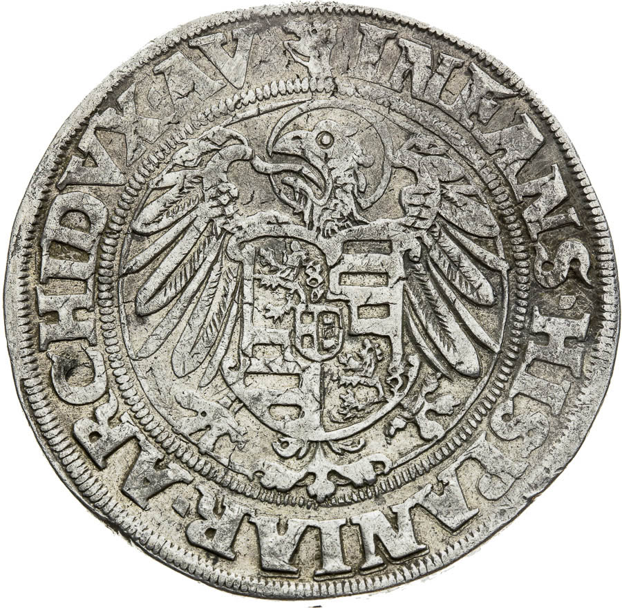 Thaler (1545) - back