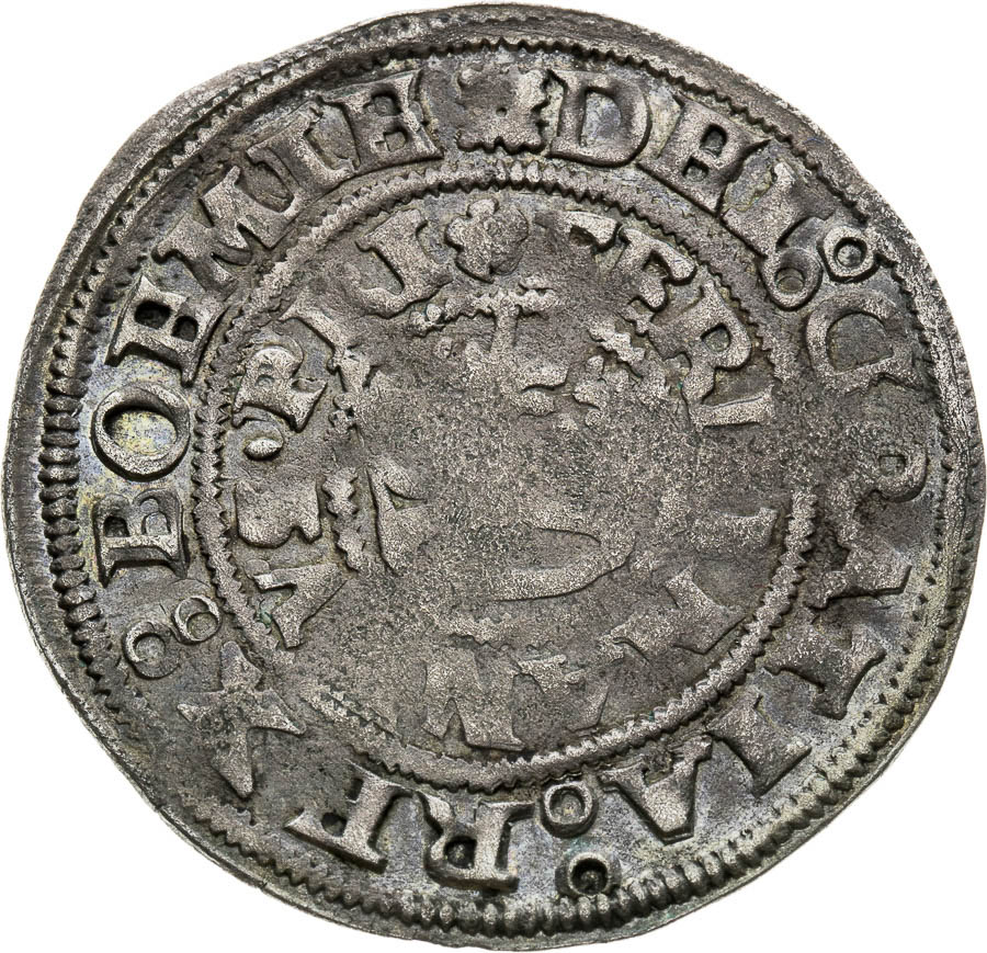 Prague Groschen 1543 - front