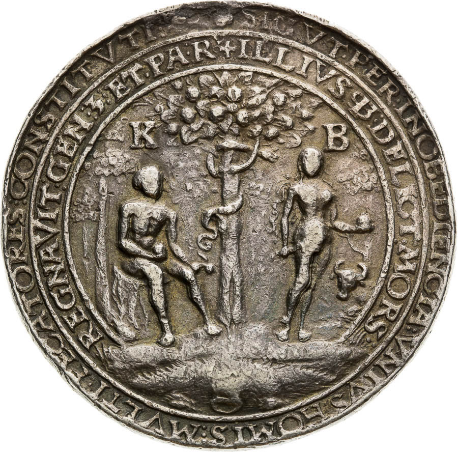 Silver medal (1551) - front