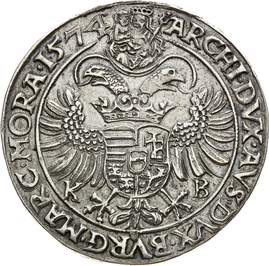 Thaler 1574 - back