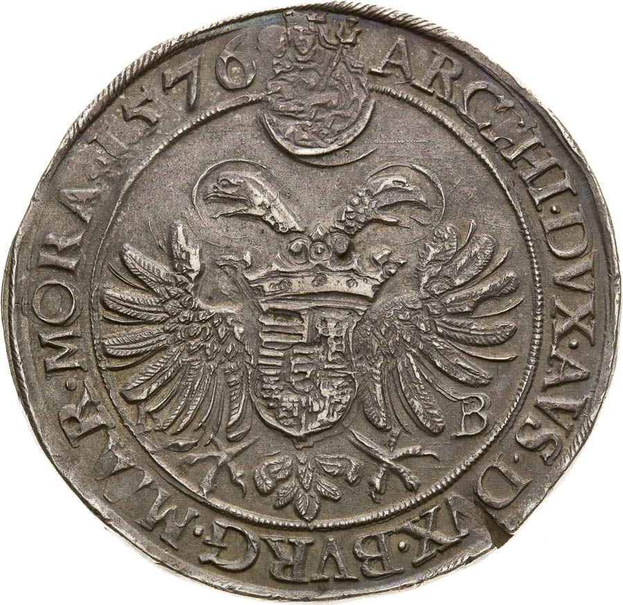 Thaler 1576 - back