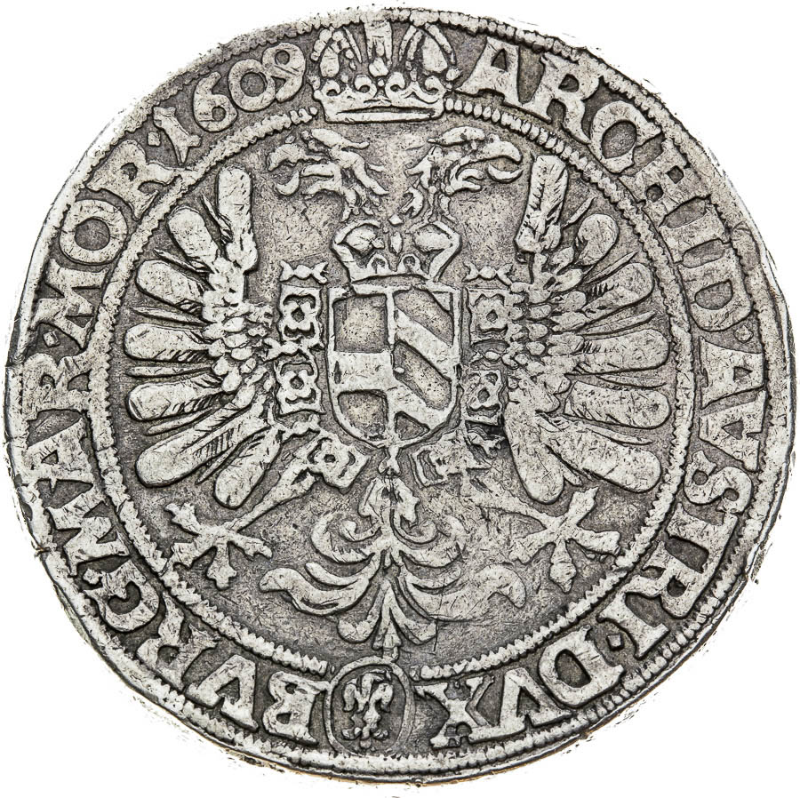 2 Thaler 1609 - back