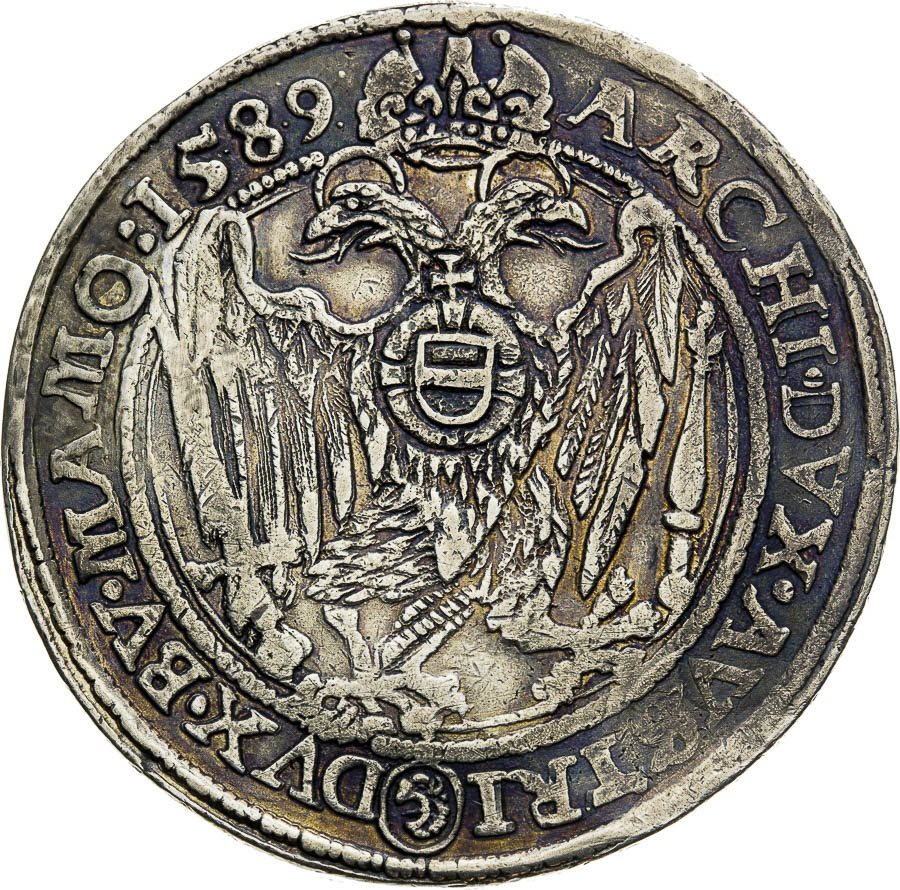 Thaler 1589 - back