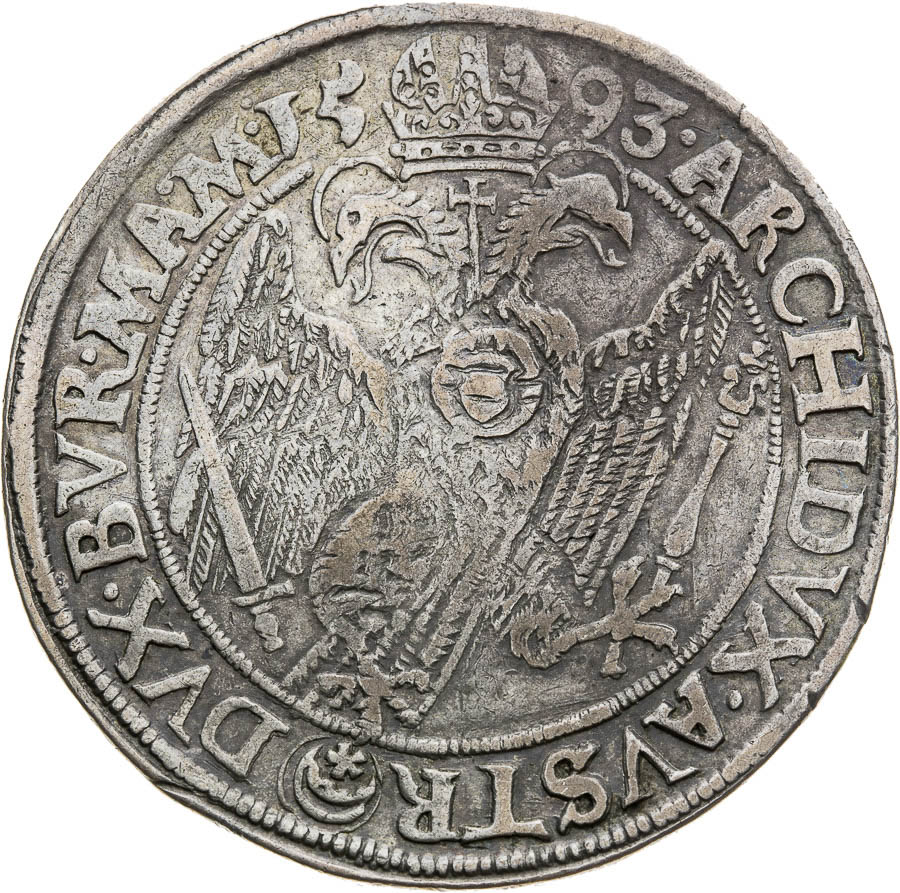 Thaler 1593 - back