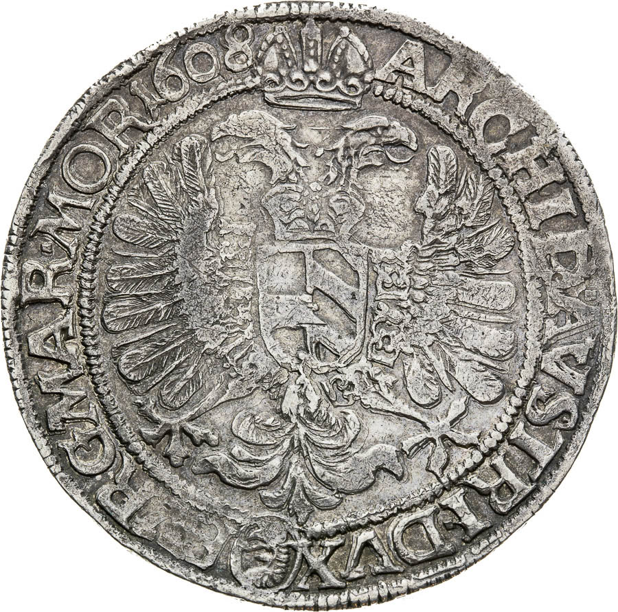 Thaler 1608 - back