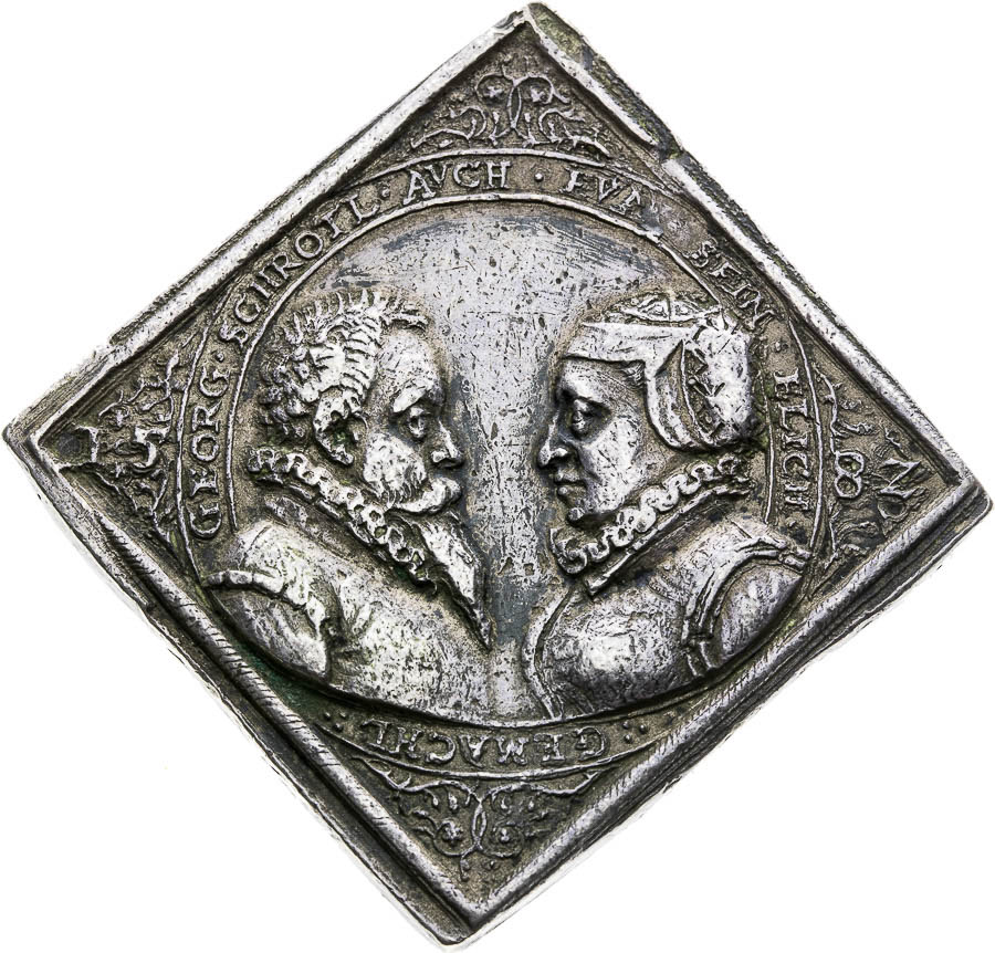 Silver Medal (Klippe) 1582 - front