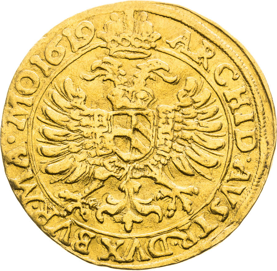 Ducat 1619 - back