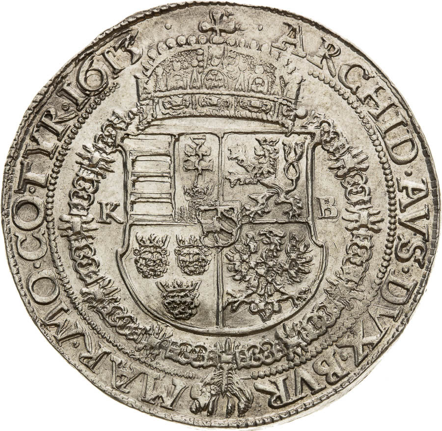 Thaler 1613 - back