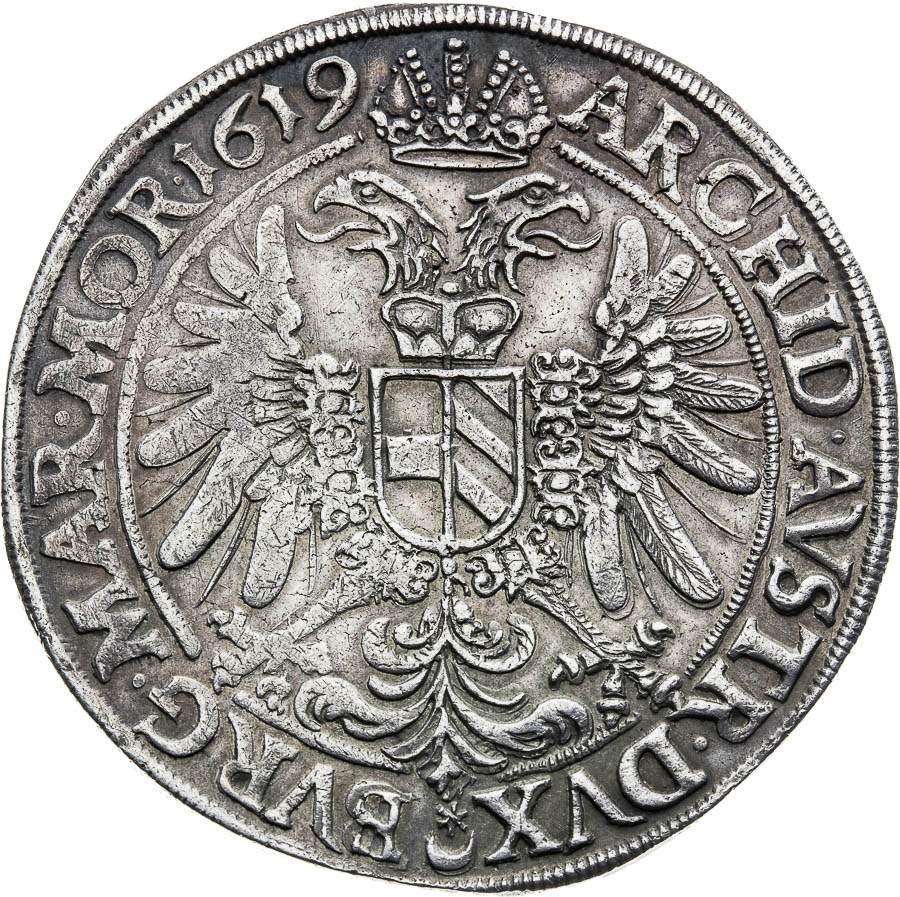 Thaler 1619 - back